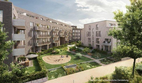 Fantastic 2-room new-build apartment on the beautiful Tarpenbeker Ufer