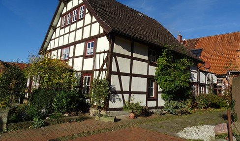 *FROM PRIVATE* Spacious half-timbered house with large barn