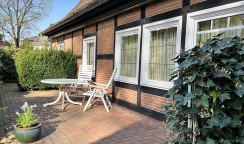 2 room apartment in the center of Bad Bevensen with terrace