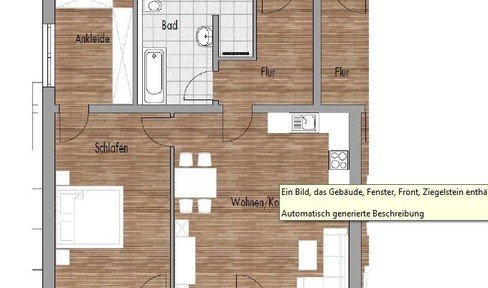 3 room NEW BUILD apartment with EBK for rent in Nabburg
