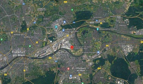 "WOHNEN AM MAINBOGEN", immediately buildable plot with building permit, Frankfurt - Fechenheim