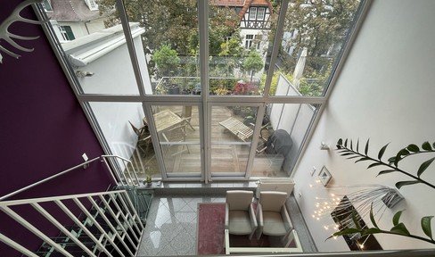 luxury maisonette in the Briller quarter, mega roof terrace, top equipment, a jewel, price reduced