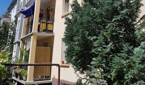 For WG furnished 4 room apartment with south-facing balcony, large communal garden indoors