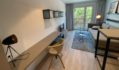 Modernes Apartment im Neubau im Gallusviertel, Monatlich oder Langfristig