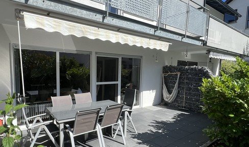 Sunny terraced house with garden in popular residential area in Singen
