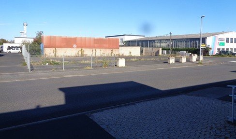 Commercial property paved & fenced