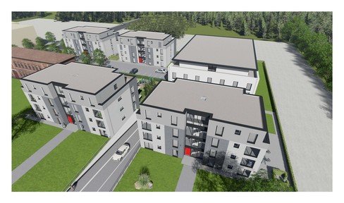 Grundstück inkl. Baugenehmigung für 4x MFH mit gesamt 7.321 m² Wohnfläche/Nutzfläche