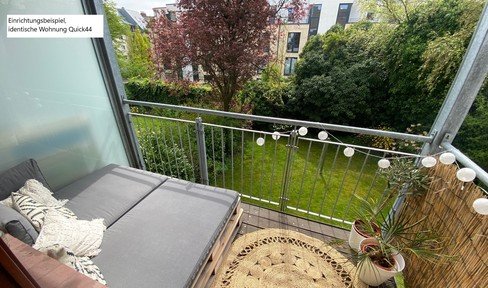 FREE * 2 rooms with sunny balcony * without estate agent