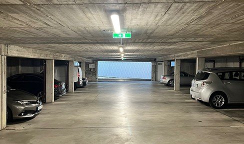 Three parking spaces in a closed underground parking garage in Cologne Ehrenfeld (individually or together for sale)
