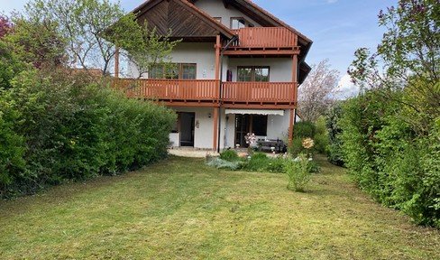 Large 5-room apartment with terrace and beautiful garden in a quiet residential area of Treuchtlingen