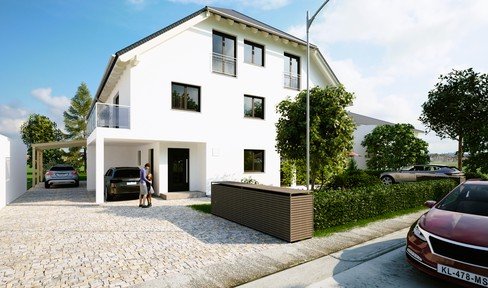 NEW CONSTRUCTION OF 3 EXCLUSIVE TOWNHOUSES IN PREMIUM LOCATION GROSSHADERN
