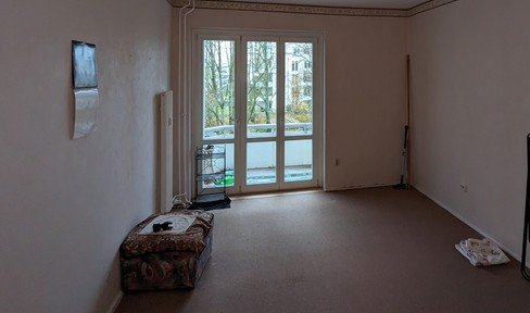 Bezugsfreie 2-Zi.-Wohnung 58 qm in attraktiver Lage mit Balkon und EBK provisionsfrei zu verkaufen