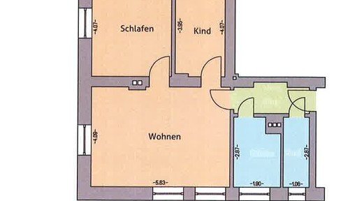 Helle, gemütliche und freundliche 3-Zimmer-Wohnung in zentraler Lage im Hansaviertel