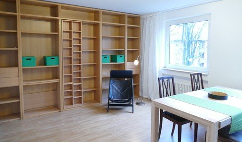 51063: furnished möbliert: 42qm Apartment mit Küche+Bad+Flur, Rheinlage + Domblick