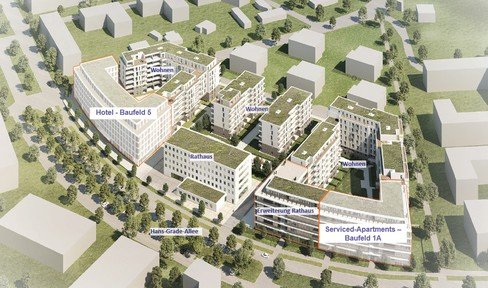 Baugrundstück für Hotel / Serviced Apartments in Schönefeld