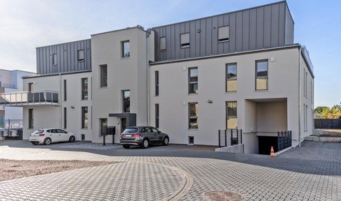 Modern apartment with garden Schweich town center KFW 40 loan from 2.13 %