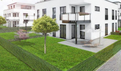 Idyllic 3-room apartment with 140m² garden, heat pump and TG wallbox (Munich-Ludwigsfeld)
