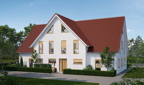 New build first occupancy - energy-efficient 5-room maisonette apartment with approx. 106m² according to KfN40