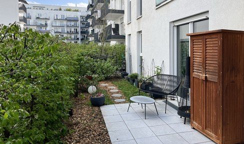 Attractive garden apartment in the upper Au