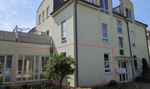 Available: sunny terrace apartment built in 1997 in Eggersdorf from private owner