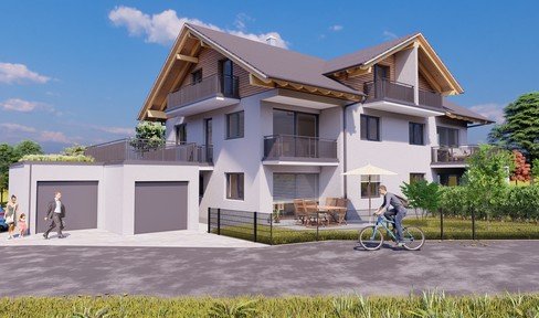 Traumhaftes Anlageobjekt Zweifamilienhaus mit Dachterrasse und Bergblick