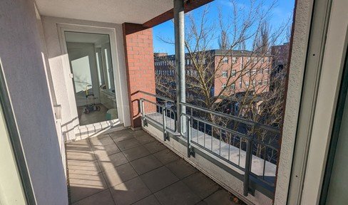 Helle, zentrale und ruhige 2-Zimmerwohnung mit Balkon