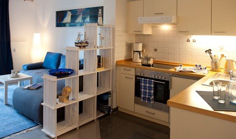 Charming 2-room apartment with terrace in a central location in Heikendorf