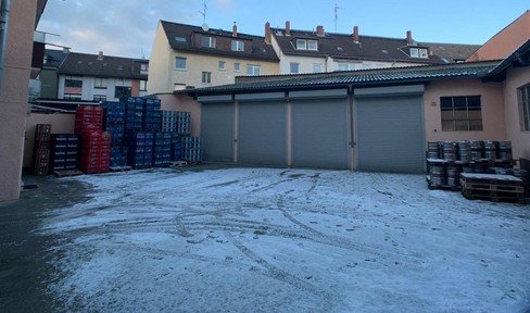 Warehouse + storage space with office in central location