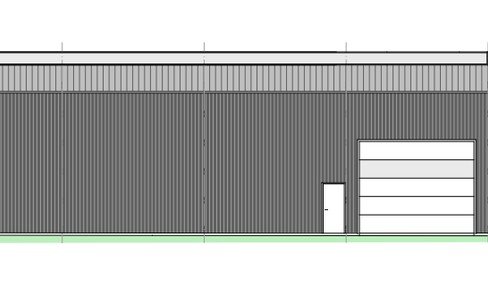 New warehouse building with excellent transport links