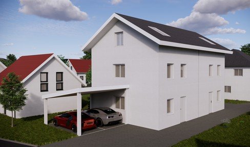 New semi-detached house in Plattling - commission-free!