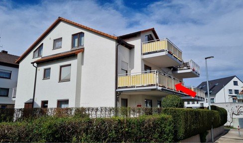 Günstige, gräumige 3,5-Raum-Wohnung in Mehrfamilienhaus in Stuttgart-Heumaden