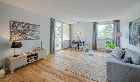 First occupancy after refurbishment: commission-free, beautiful & energy-efficient 3-room apartment on Wannsee island
