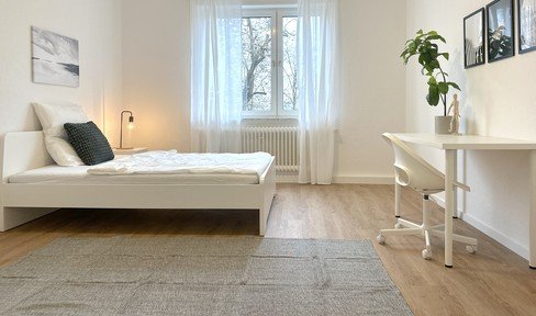 Erstbezug: Möblierte WG-Zimmer in Frankfurt / 4 person shared flat