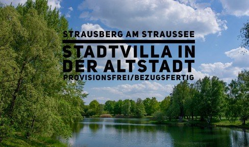 Free of commission/ready to move in - town villa in the old town of Strausberg