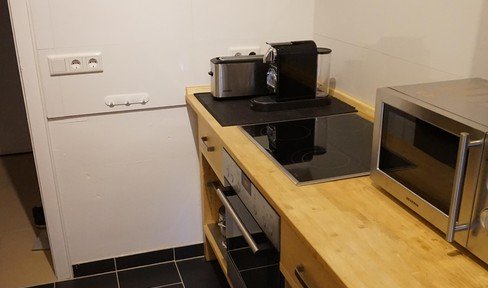 1.5 room apartment with balcony in Duissern - incl. kitchen (optional)