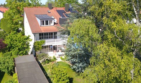 Prov.free 300 m² DHH quiet sunny top location in MUC Waldperlach