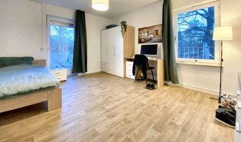 Renovated 17sqm ROOM in shared flat (WG) available immediately! TV, washing machine, high-speed internet included!