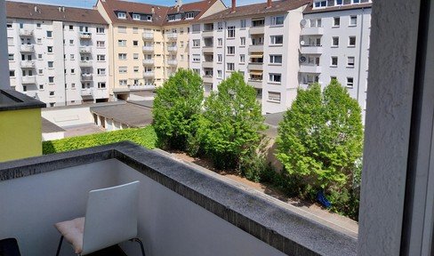 Spacious 3-room apartment with 2 balconies in Mannheim's Oststadt (New pictures)