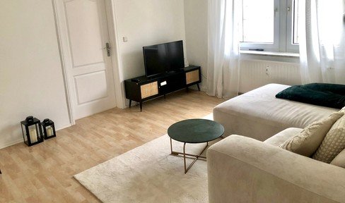 Friendly 2-room apartment in old building with fitted kitchen available from 1.6.2024