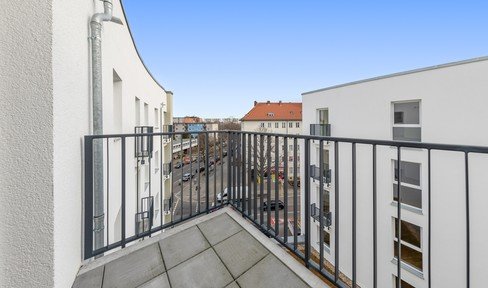 Furnished balcony apartments in first occupancy