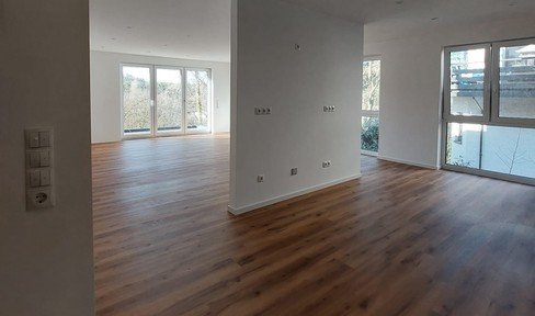 120m² apartment with upscale furnishings / first occupancy / 4 rooms / barrier-free