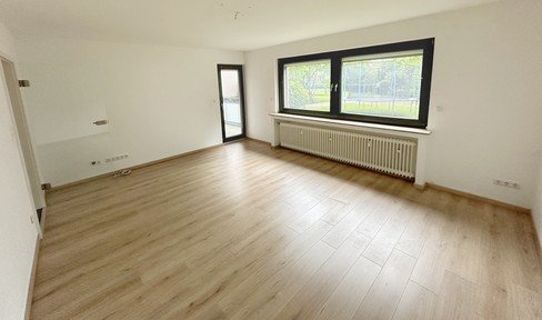 Refurbished apartment with parking space in a quiet location