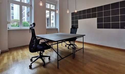 All-inclusive sublet office in Prenzlauer Berg | 2-rooms incl. bathroom + kitchen