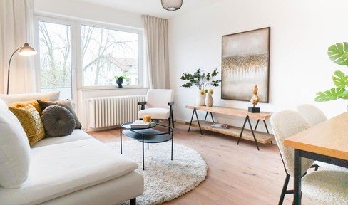 Renovierte 2 Zi. Wohnung mit Balkon in Uninähe