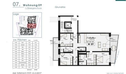 Spacious apartment in a KFW 40 QNG energy-saving house in Trier with excellent transport links Luxembourg