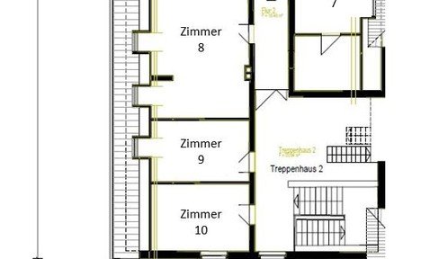 Inexpensive office and club rooms from 4 euros per sqm totaling 300 sqm