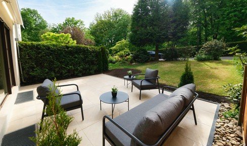 Exklusive Maisonette-Wohnung mit großer Terrasse + Garten am Hochwald