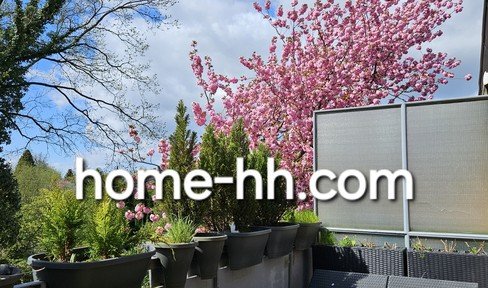 *Without broker's commission* Living on 2 levels in HH-MEIENDORF