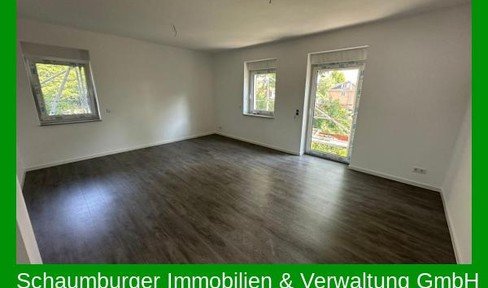 Bright, completely refurbished 3-room top-floor apartment with balcony in the northern part of Rinteln