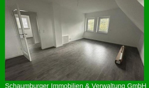 Bright, completely renovated 3-room attic apartment in the northern part of Rinteln